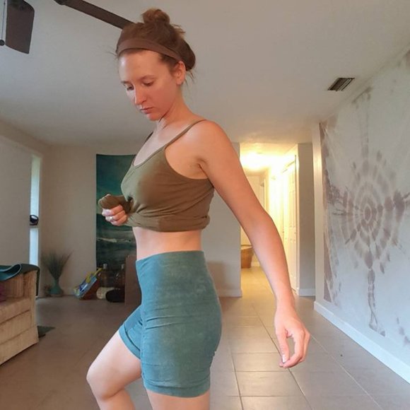 Flowerpot Handmade Shorts - Picture 2 of 3